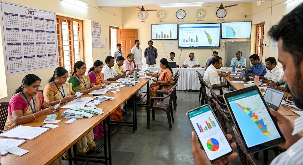 Kerala Local Body Polls 2025: Result Day Schedule, Counting Time & Complete Guide to Checking Results Online