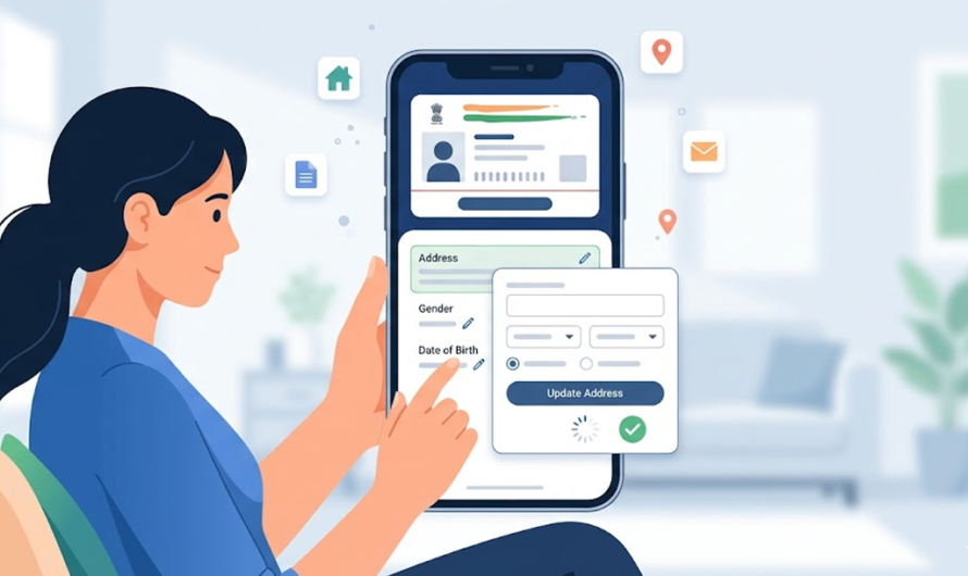 How to Update Mobile Number & Address Using Aadhaar App (2026 Guide)